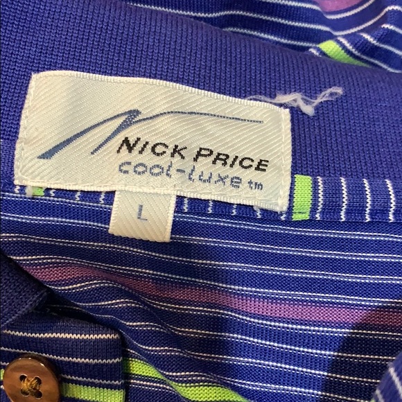 Nick Price Cool Lux Polo Shirt - Picture 3 of 3